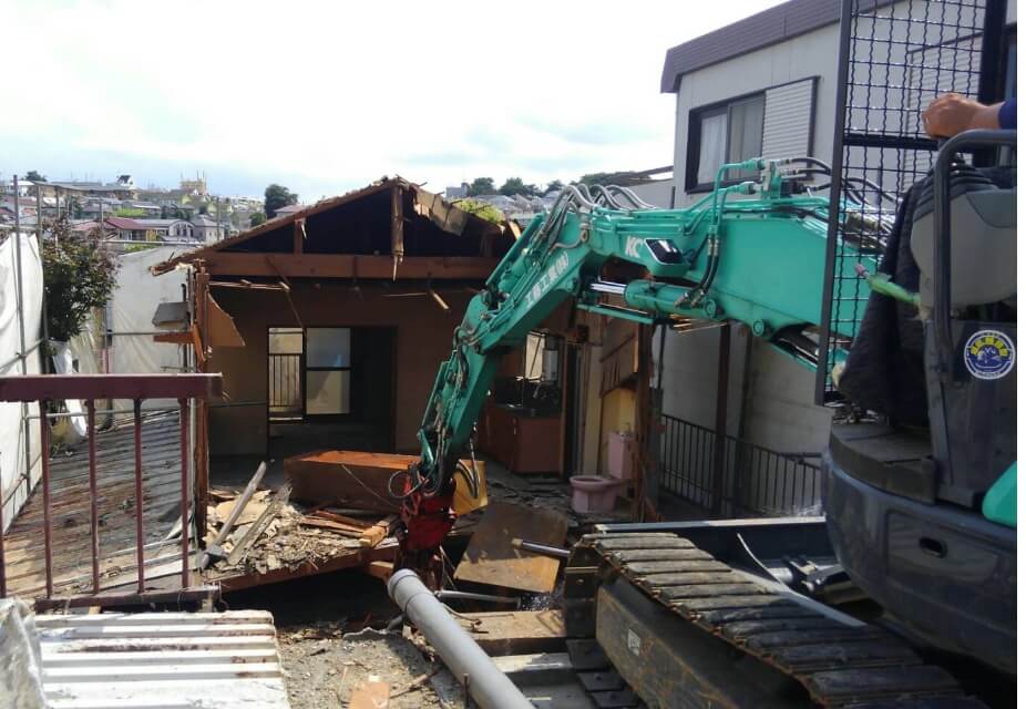 横浜市木造解体工事のイメージ